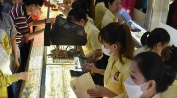 تراجع أسعار الذهب بقيمة 3 ملايين دونغ فيتنامي داخل بورصة BTMH المحلية